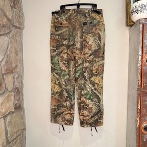 Realtree Liberty Camo Cargo Pants Mens Large Hunting Fishing Outdoors Activewear